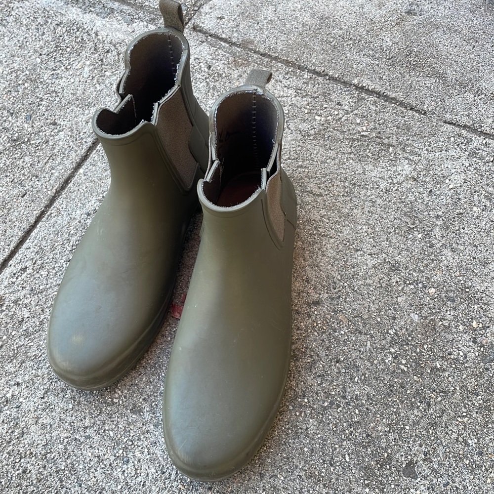 Hunter short rain boot